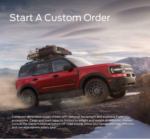 Start a custom order | Bergstrom Ford of Green Bay in Green Bay WI
